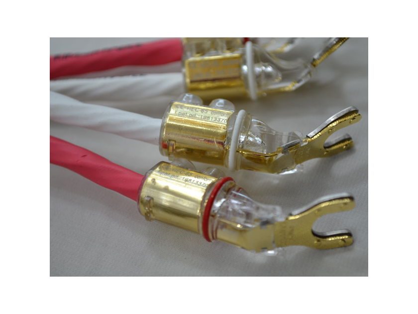 Kimber Kable 8AG 2-2 or 2-4 wbt plugs 2,5meters MT speaker cable (1 pair)