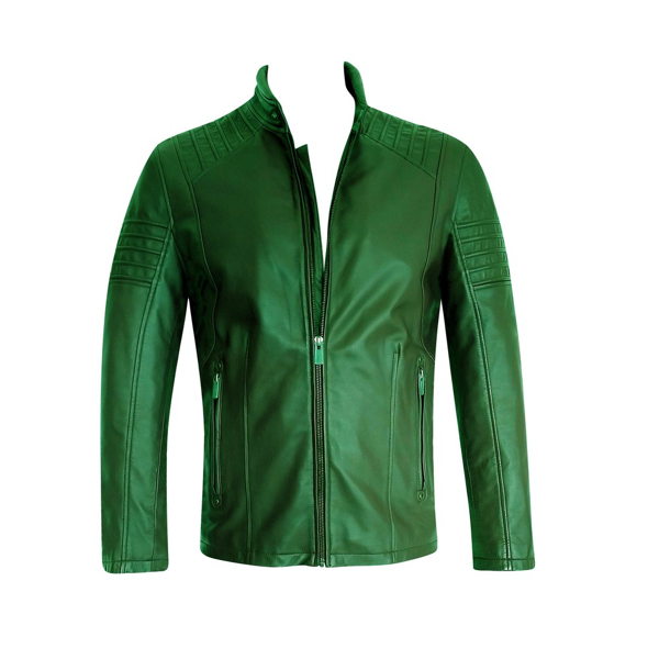 PORTLAND - Green LEATHER
