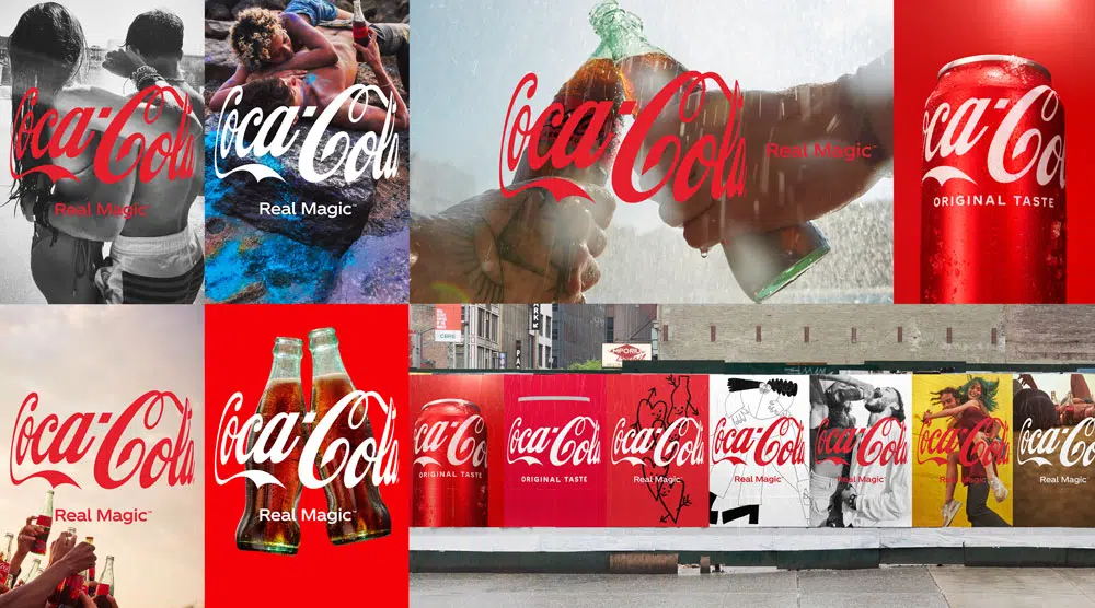 CocaCola Unveils New Global Campaign and Brand Identity Dieline