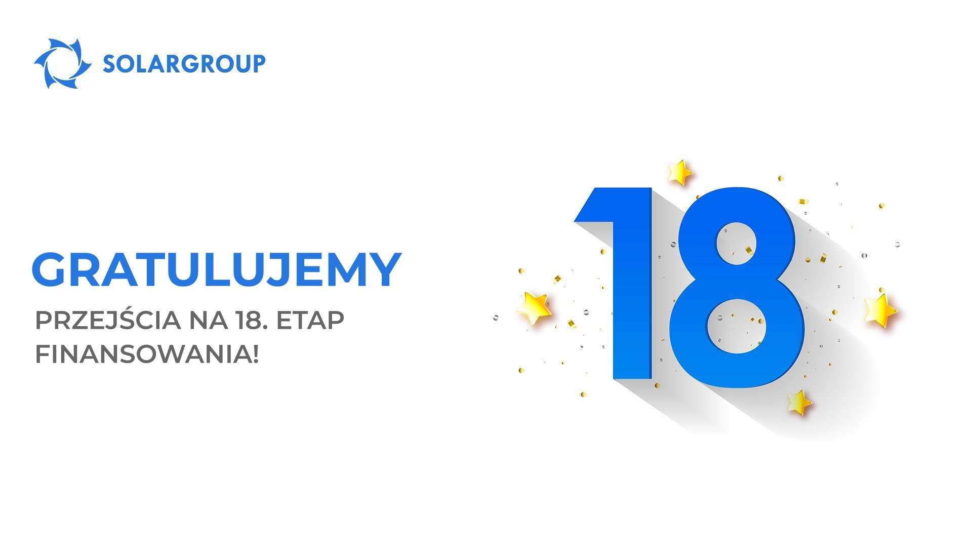 16 stycznia - rozpoczęcie 18. etapu finansowania projektu Silniki Duyunova