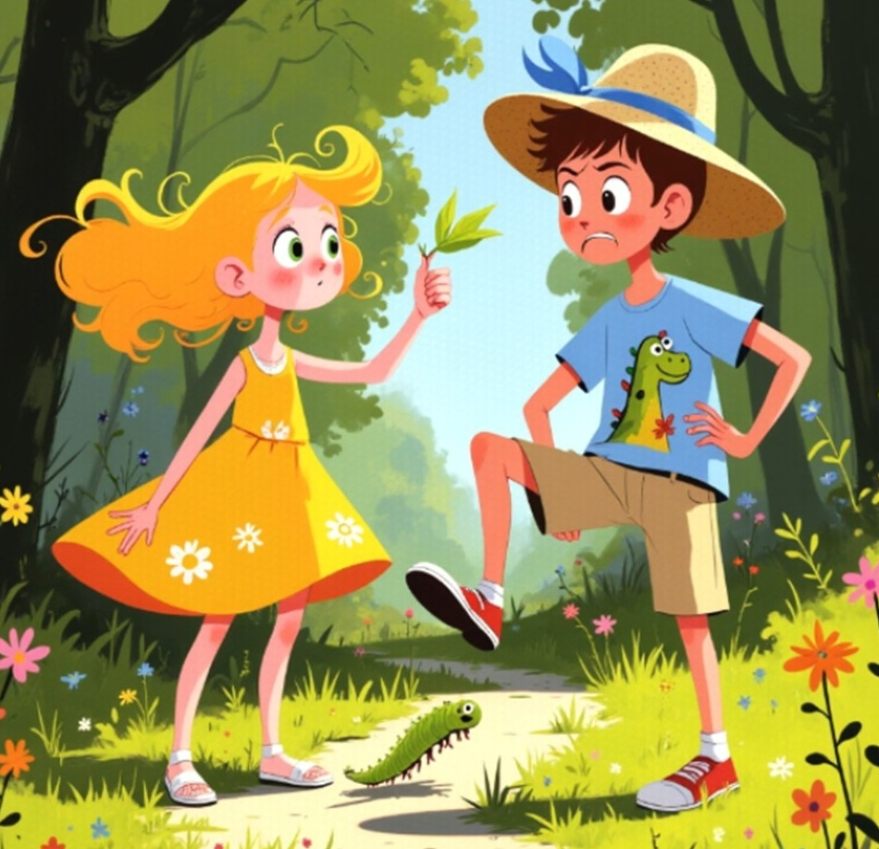 The Little Caterpillars Courage - Image 2