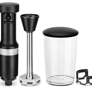 KitchenAid Variable Speed Corded Hand Blender KHBV53, Matte Black