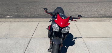 2016 TRIUMPH STREET TRIPLE R motorcycle for rent near Bozeman, MT