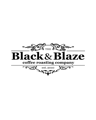 heybico Mehrwegbecher bedruckt mit Logo Design black & blaze