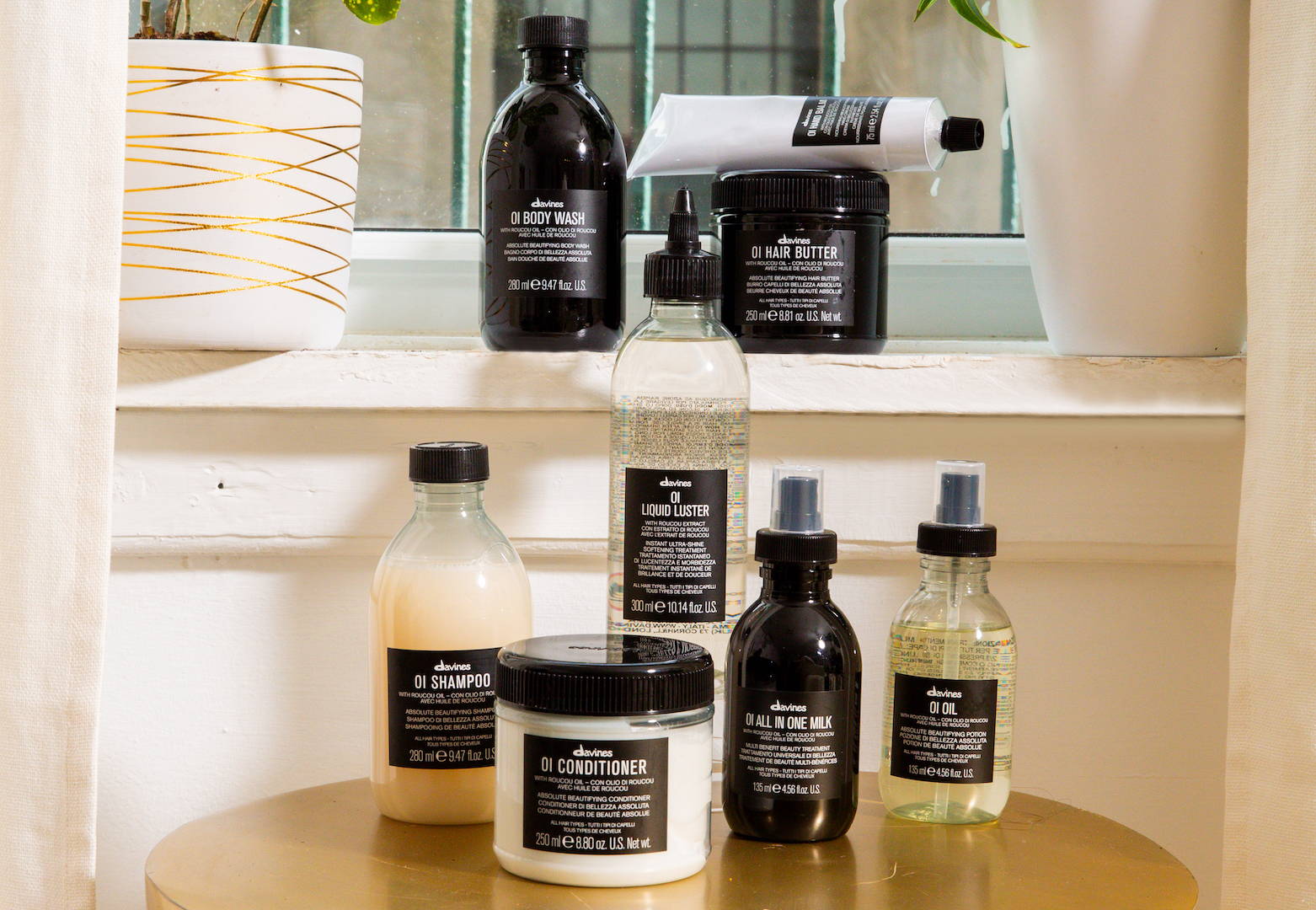 Hair care routine for winter Davines