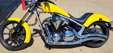 2022 HONDA FURY motorcycle for rent near Cherry Valley, AR