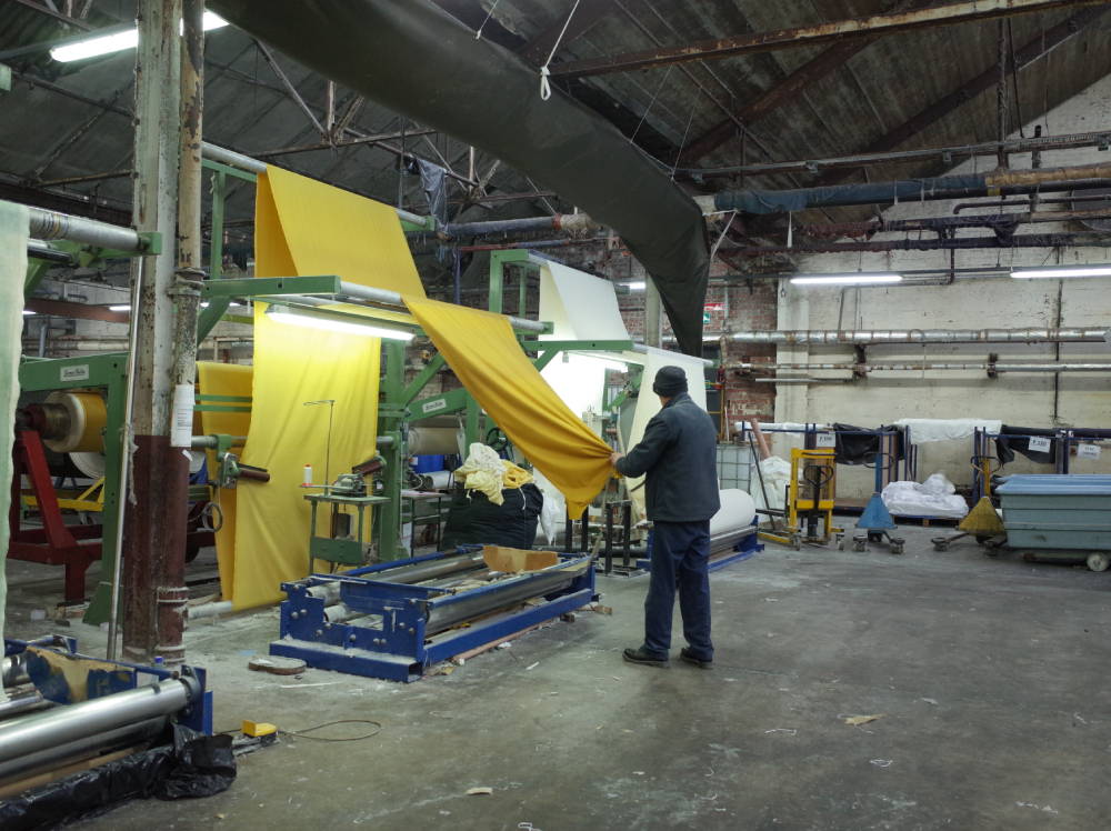 inside the factory
