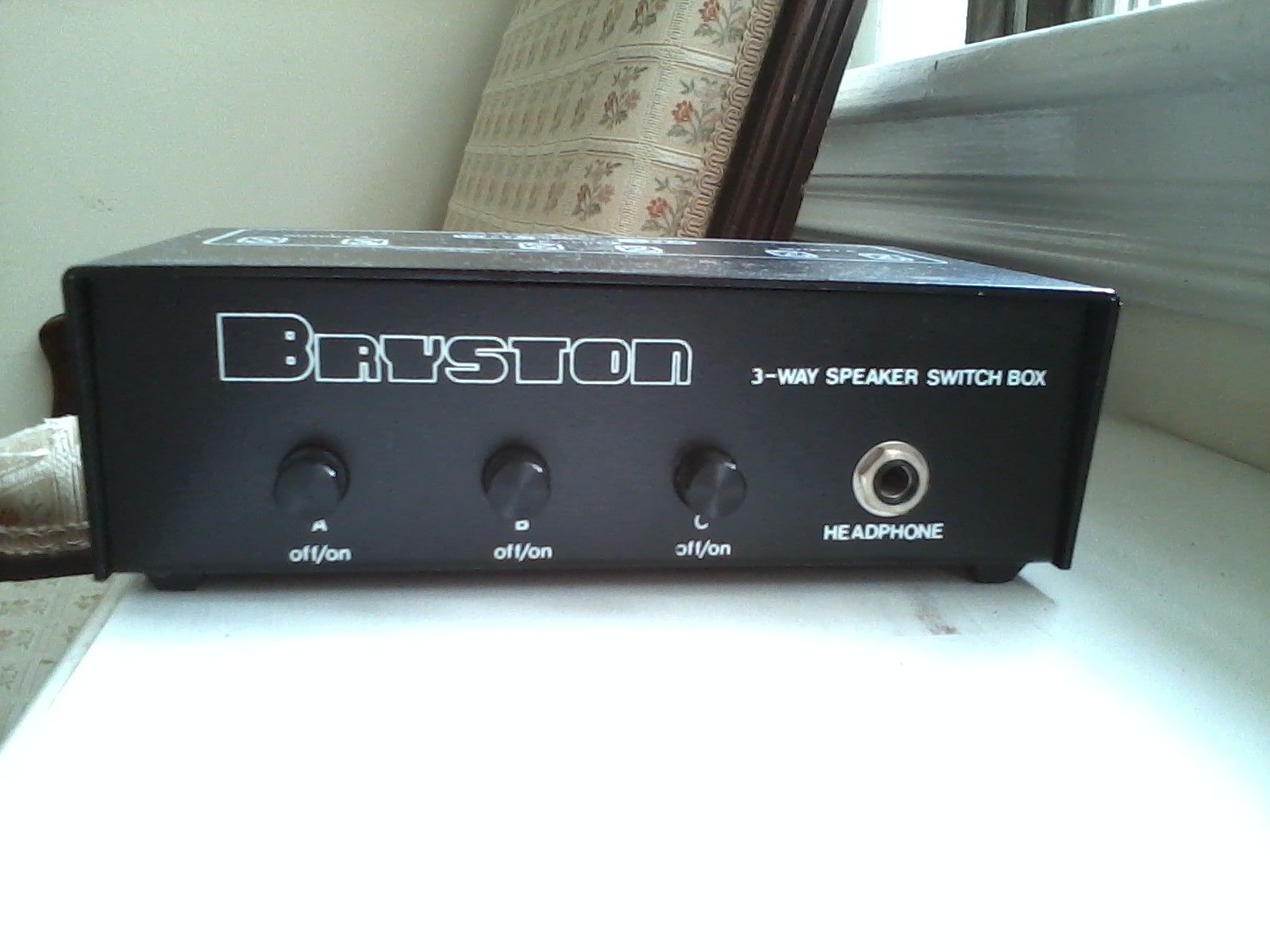 Bryston Three way speaker switch box with For Sale Audiogon