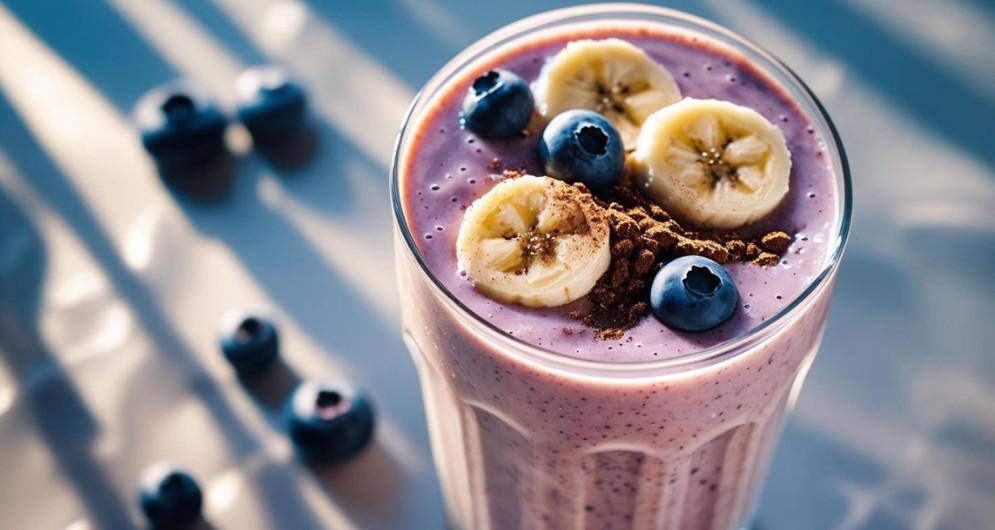 Smoothies and shakes made with bovine colostrum