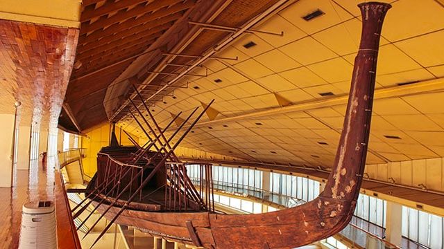 Solar Boat, Giza Necropolis, Egypt