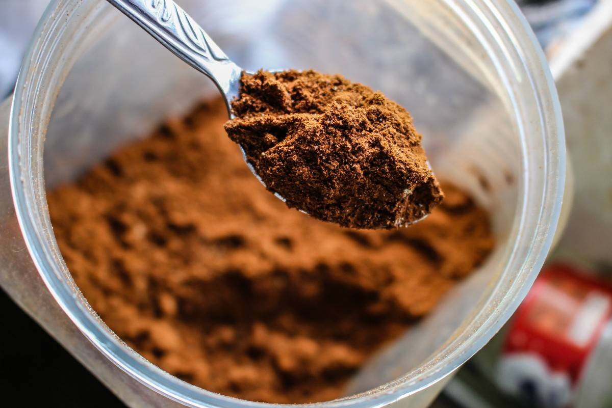  protein powder adding to coffee
