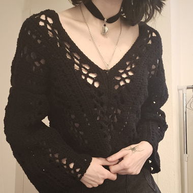 Hand made Lace Top