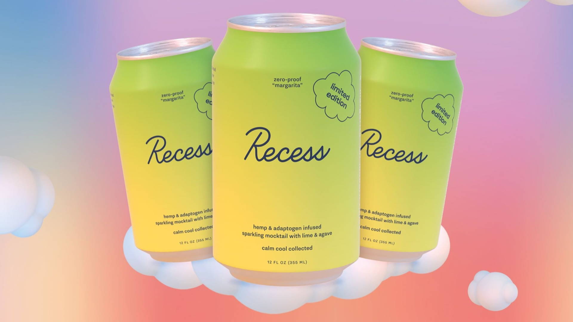 Featured image for Take That Much Needed Break With Recess' Limited-Edition Zero-Proof Margarita