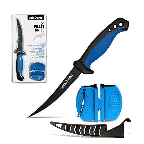 Calamus Fishing Fillet Knife And Bait Knives vs Rhinoreto Ergonomic