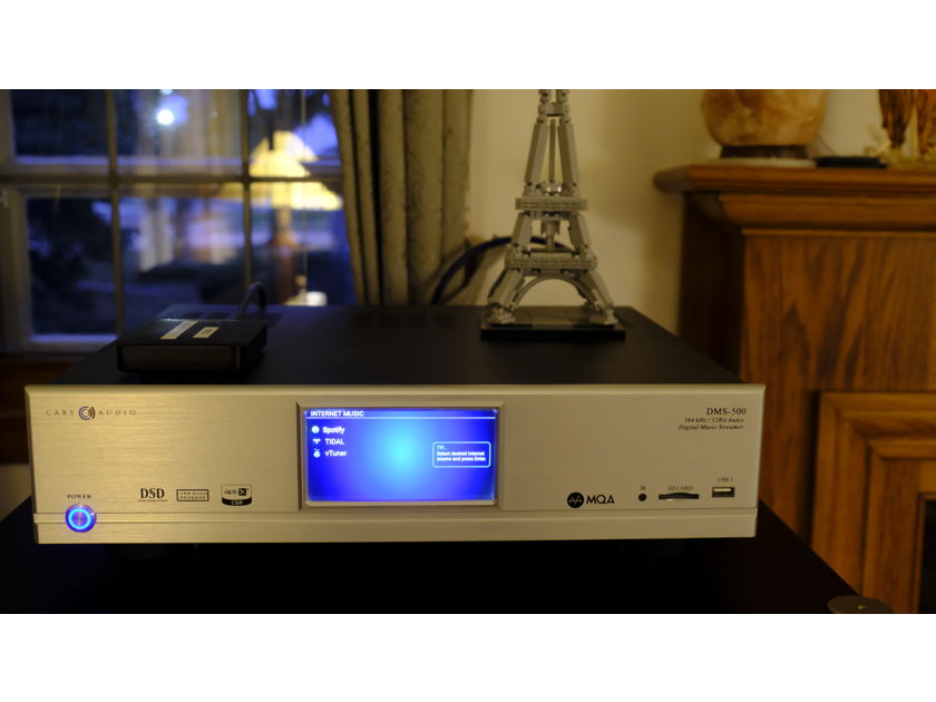 Cary Audio DMS-500 Digital Music Streamer/DAC