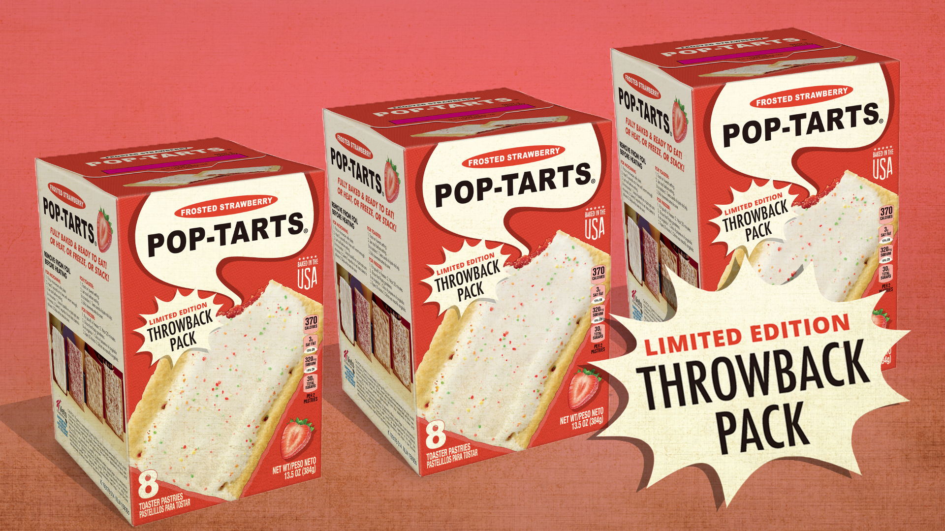 Pop-Tarts Announces Throwback-Style Packaging For The Summer