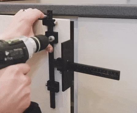 punch locator woodworking drill guide