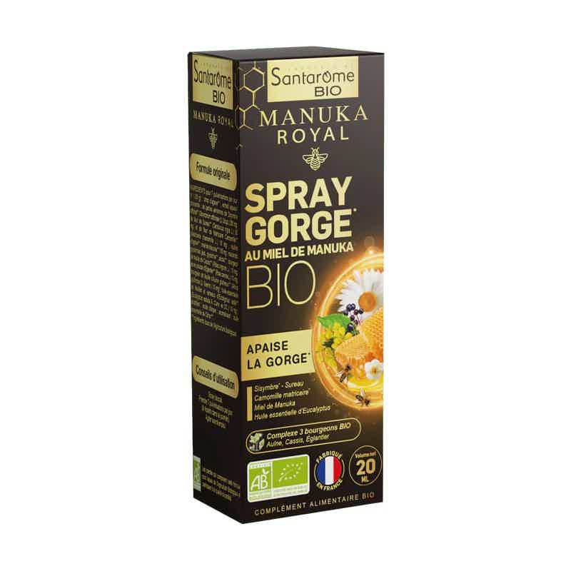 Gelée Royale Pollen Propolis Miel de Manuka Bio par Santarome Bio