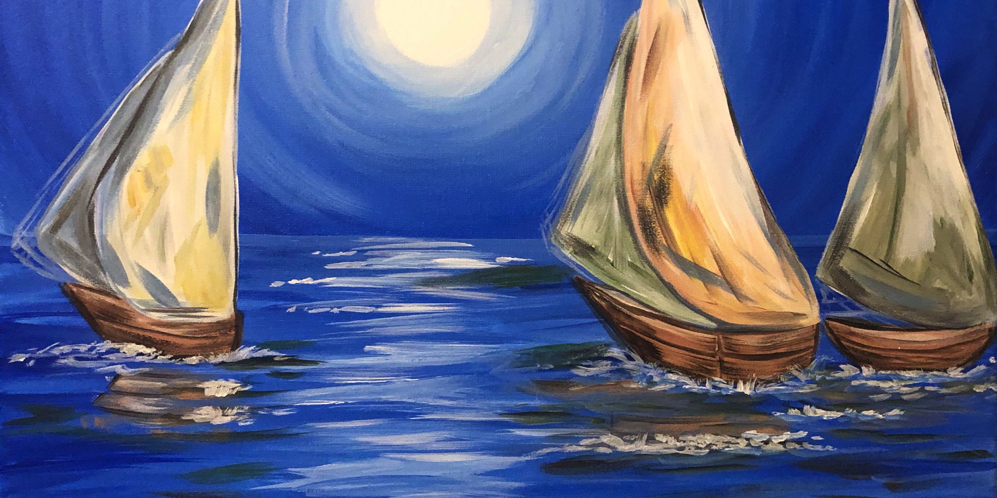 Paint & Sip @ Two Blokes Brewing: Sailing 3 Sheets to the Wind ($35pp) promotional image