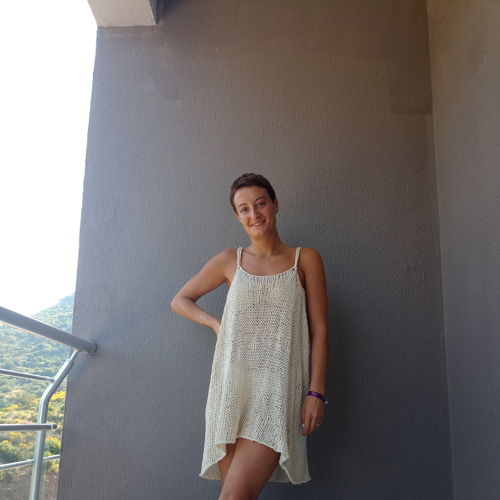 Strickmuster: Baggy-Strandkleid