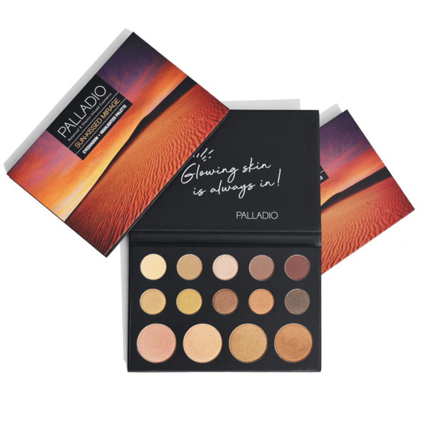 Sunkissed Mirage Eyeshadow + Highlighter Palette