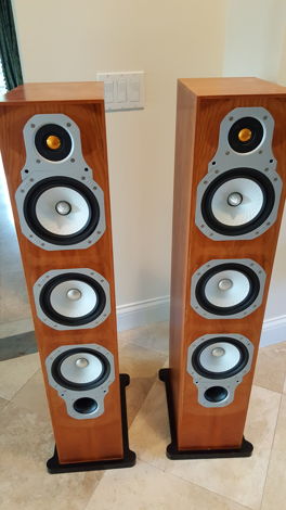Monitor Audio Gold Reference 60 Speakers Cherry, great ...