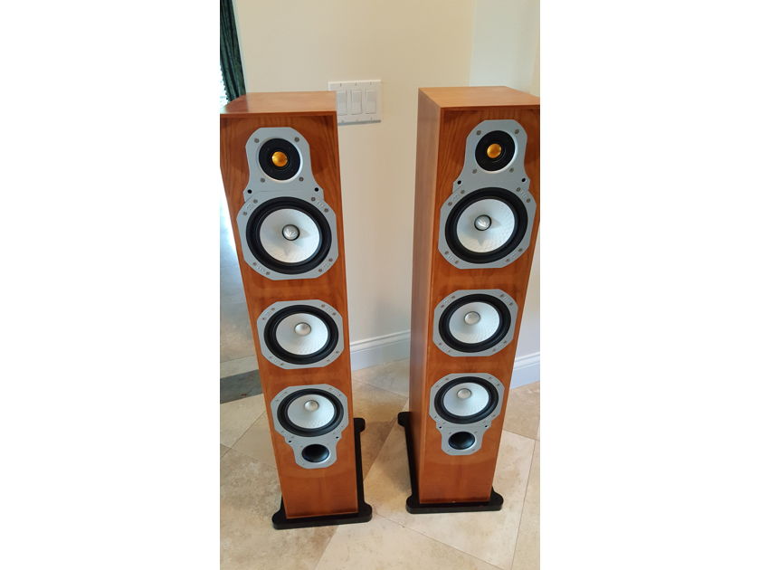 Monitor Audio Gold Reference 60 Speakers Cherry, great condition, original owner