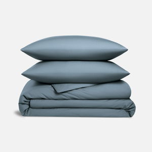 Classic Percale Duvet Set | Storm, King / Cali King