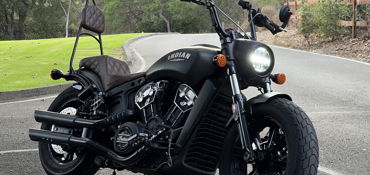 2023 INDIAN SCOUT BOBBER ABS motorcycle for rent near Tustin, CA