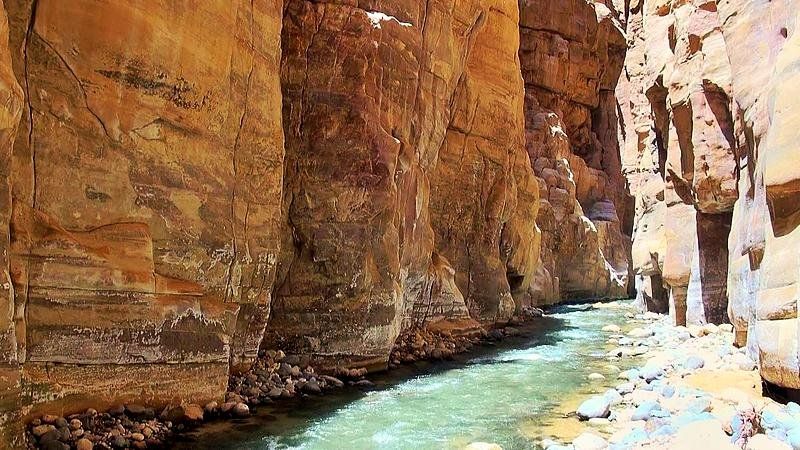 Wadi Mujib Canyon, Jordan 