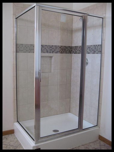 CERAMIC 48IN. CORNER SHOWER CERAMIC 48IN. CORNER SHOWER