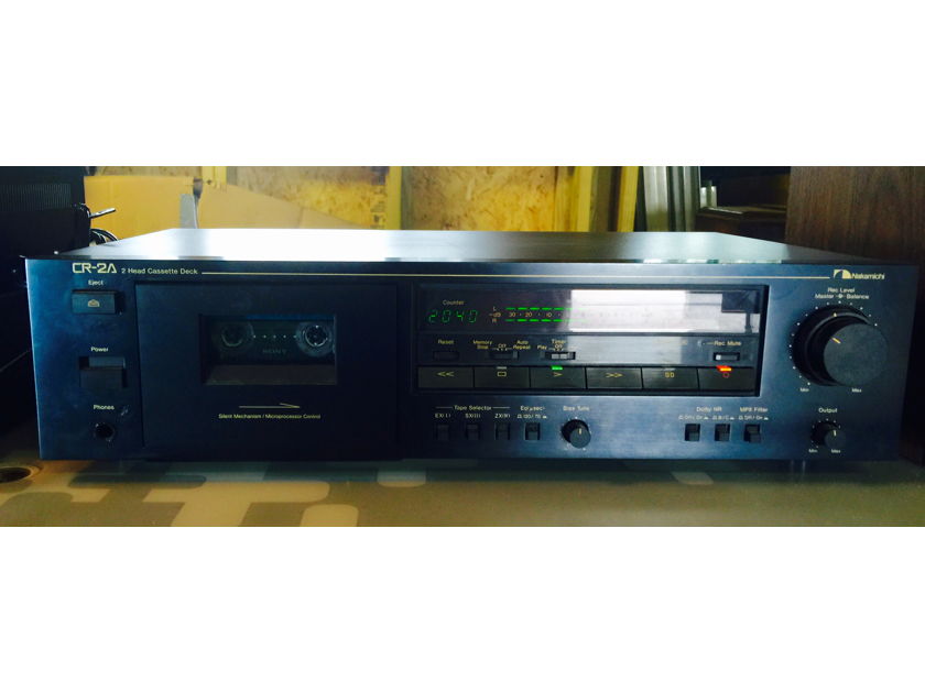 Nakamichi CR-2A 2 Head Vintage Cassette Deck