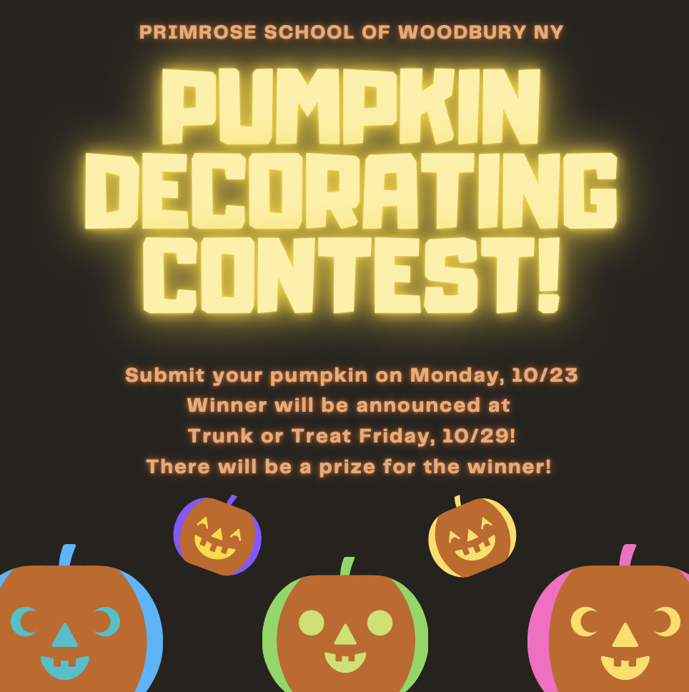 Primrose of Woodbury NY pumpkin decorating contest