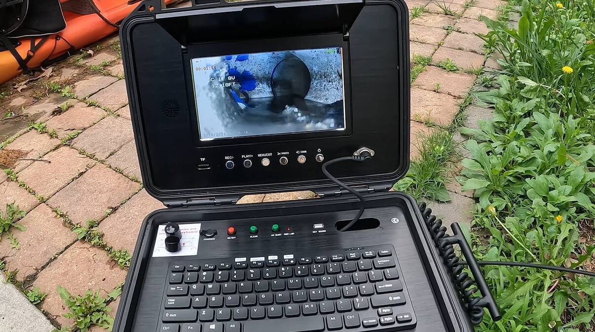 Plumbing Camera Inspection Work