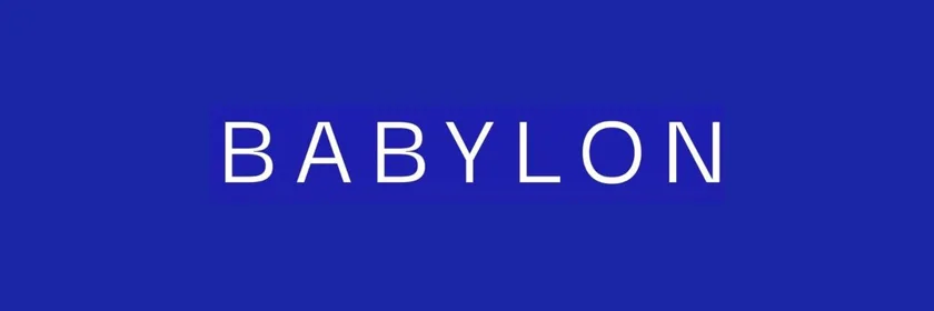 A picture which shows the cover page for Babylon on the Cosmos Ecosystem