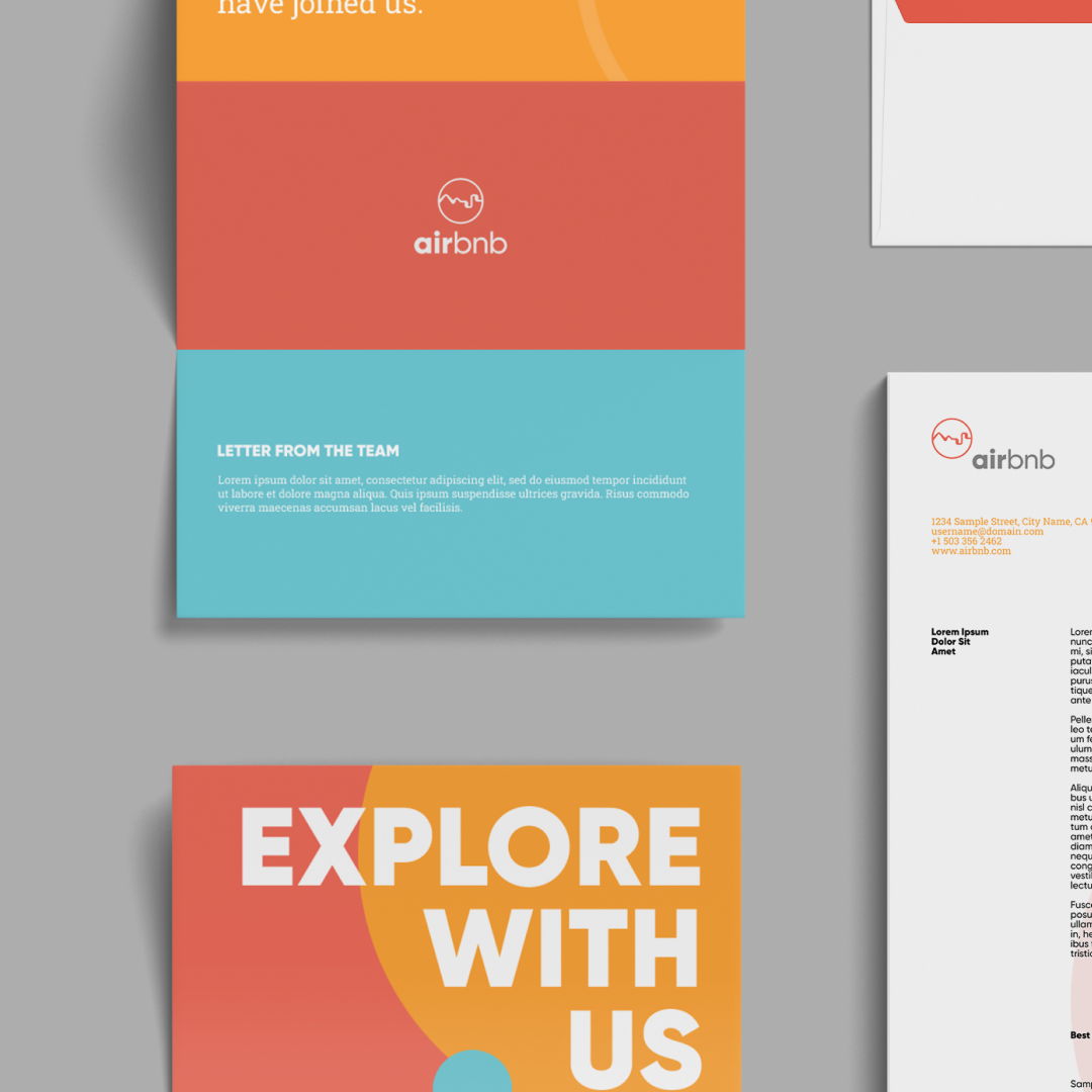 Image of Airbnb | Redesigning the corporate brand identity of Airbnb.