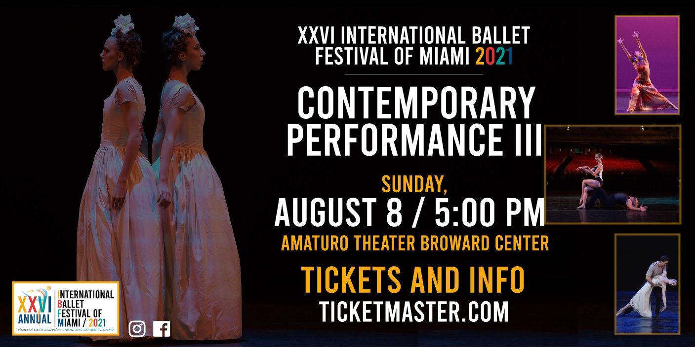 International Ballet Festival Contemporary Performance III promotional image