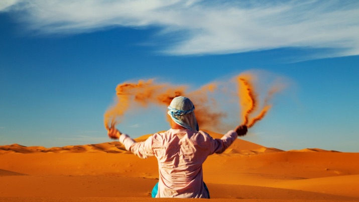 An adventure to try is quad biking in the desert, where you'll get an adrenaline rush as you speed around the sand dunes and take in the stunning views