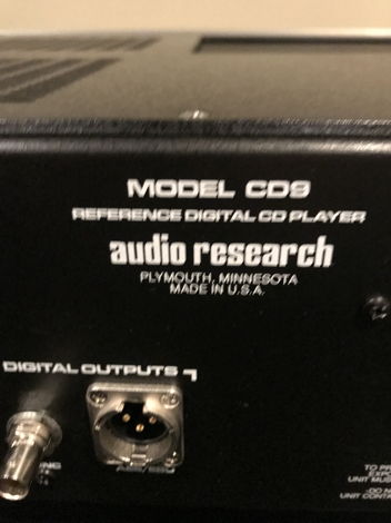 Audio Research Reference 9 CD/SACD player PERFECT!!!!!!