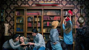 teamescape deko regal mit kindern