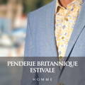 Collection penderie britannique estivale homme