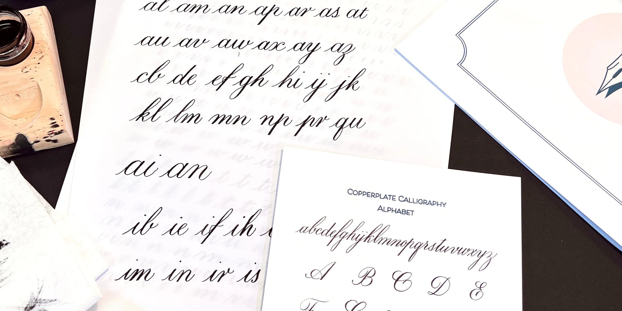Intro to Copperplate Calligraphy - 6 Week Class (Apr 25) promotional image