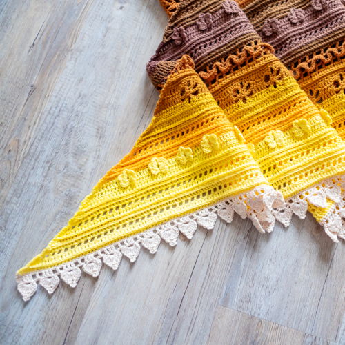 Golden Harvest Shawl