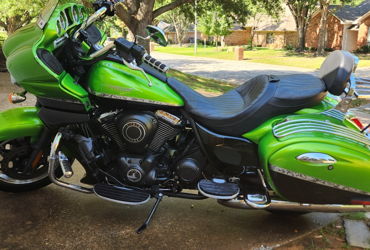 2012 KAWASAKI VULCAN 1700 VAQUERO motorcycle for rent near DENTON, TX