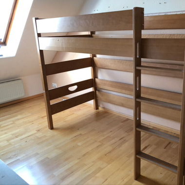 Hoch- und Jugendbett Paidi Varietta Buche
