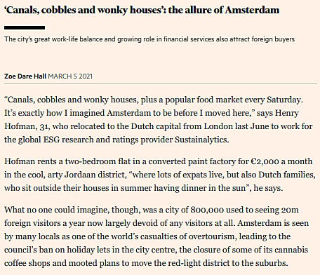  Amsterdam
- Engel & Völkers in the Financial Times