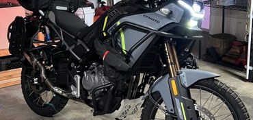 2025 CFMOTO IBEX 450 motorcycle for rent near SF, CA