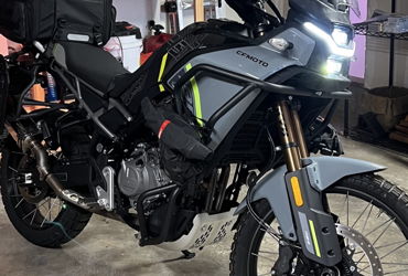 2025 CFMOTO IBEX 450 motorcycle for rent near SF, CA