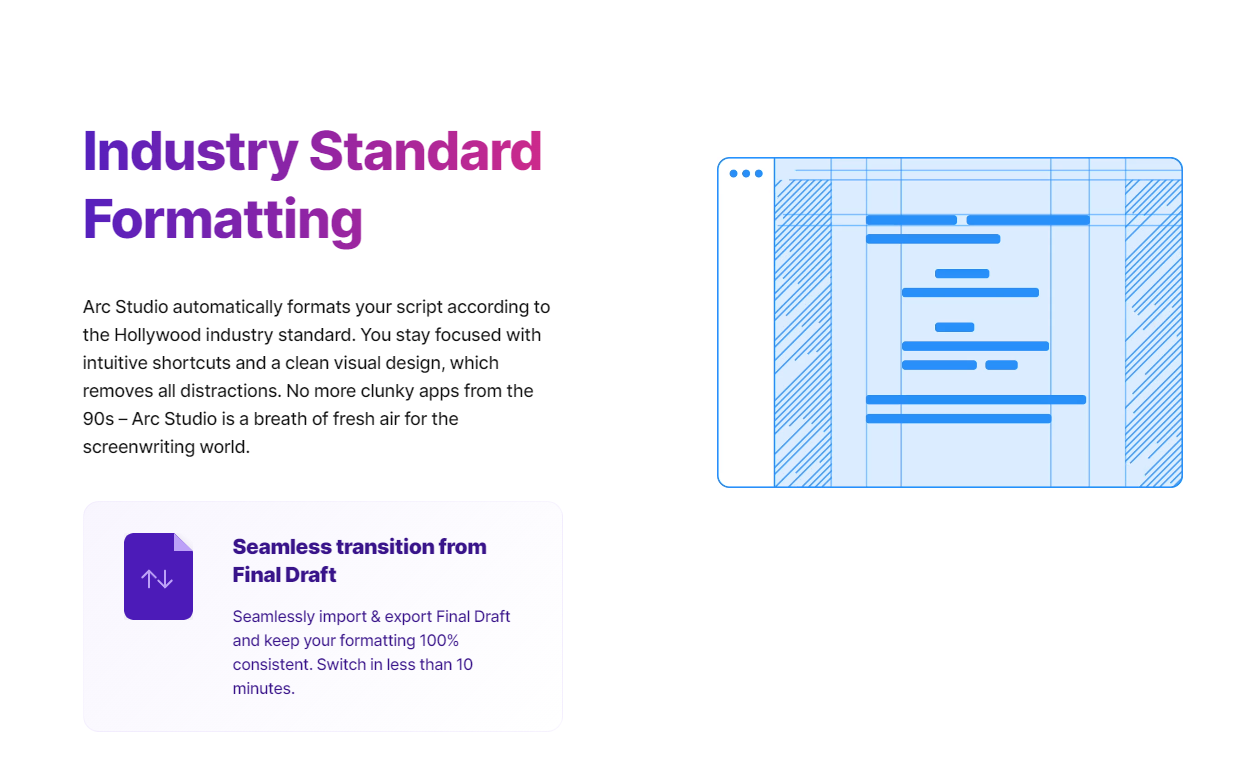 Arc Studio product / service