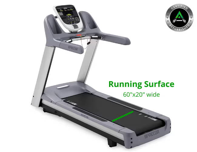 Precor TRM 835 V1 Treadmill + P30 Console (Refurbished)